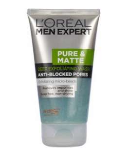 LOreal Men Expert Pure and Matt Exfoliating Face Wash 150ml   Boots