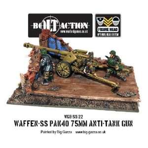  28mm Bolt Action (German)   Waffen SS Pak 40 Toys & Games