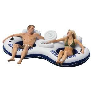   INTEX River Run II 2 Person Inflatable Tube with Cooler: Toys & Games