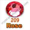 1440 Genuine 2028 SWAROVSKI 209 Rose pink 10ss Iron 3mm Hot fix 
