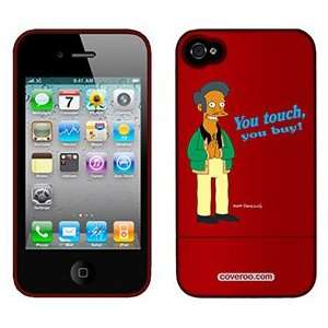  Apu from The Simpsons on Verizon iPhone 4 Case by Coveroo 
