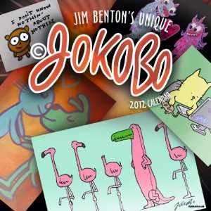  JOKOBO The Art of Jim Benton 2012 Wall Calendar 12 X 12 