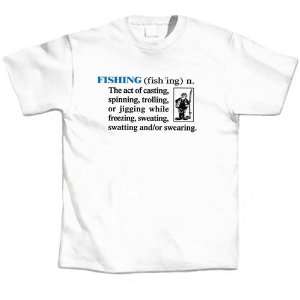   1013XXL Fishing Definition   2XLarge T Shirt
