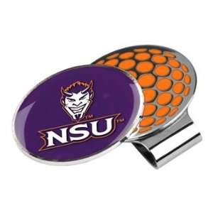  Northwestern State Demons NSU NCAA Hat Golf Clip With Ball 