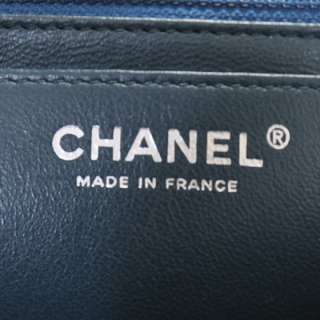 CHANEL Lambskin Quilted MAXI Flap Bag Turquoise NEW CC  