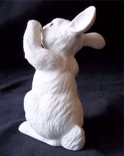 BOEHM Porcelain Rabbit Standing #40227 Bisque Figurine EXQUISITE 