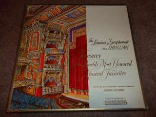   SYMPHONETTE TREASURY WORLDS MOST HONORED MUSICAL FAVORITES 12 LP SET