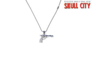   HALSKETTE   Necklace Kette Gun Pistole Magnum 45 Gangster Rap  