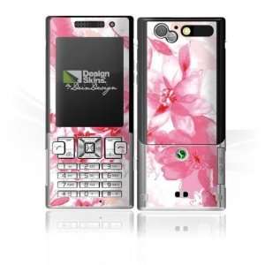  Design Skins for Sony Ericsson T700   Flowers Design Folie 