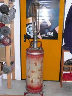 Takt Zapfsäule Tanksäule mit Glaszylinder zum Pumpen Marke HORN in 