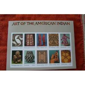  Art of the American Indian sheet of 10 postage stamps 