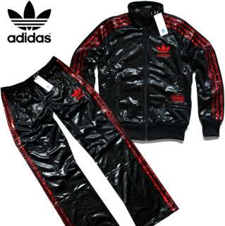 Adidas CHILE 62 Trainingsanzug Training Jacke Training Hose schwarz 