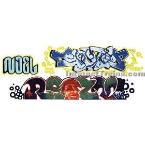  Blair Line N Scale Graffiti Decal Set #31 Joker/Mask/Noel 