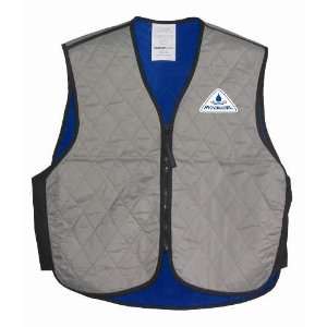  Cooling Sport Vest V Neck Silver (XXL)