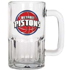  Detroit Pistons Large Glass Beer Mug