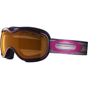 Oakley Stockholm Vivid Purple Womens Snow Racing Snowmobile Goggles 
