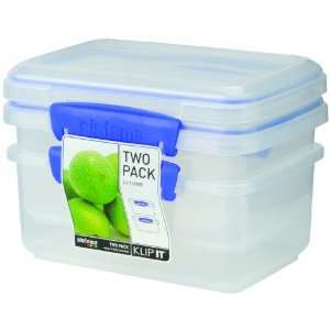  Sistema Klip It 2 by 33 Ounce Containers Set, 2 Pack 