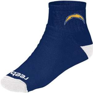  San Diego Chargers Team Quarter Socks (3 Pack): Sports 