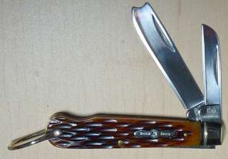 ROUGH RIDER RAZOR JACK FOLDING KNIFE BONE HANDLE RR380  