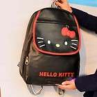   Hello Kitty large size PU leather backpack bookbag school shoulder bag