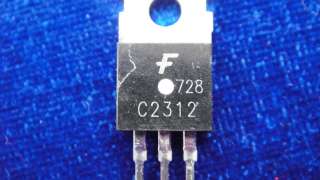 50x NPN 2SC2312 C2312 Transistor for amplifier output  