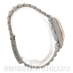 Rolex Datejust Midsize Steel 18k Gold Diamond Watch 68273  