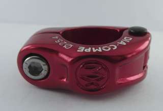New Dia Compe MX Hinged Old School BMX Seat Clamp 1 ( 25.4mm ) Red 