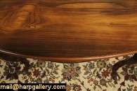 Rosewood Victorian Oval Center or Lamp Table  