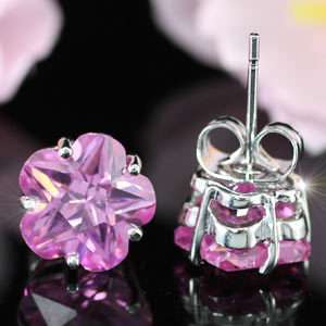   crumb link jewelry watches fashion jewelry earrings stud sapphire pink