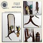 UNUSUAL FRENCH ART DECO CHEVAL TABLE MIRROR