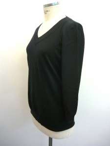 Anne Klein Sport black v neck sweater size XL  