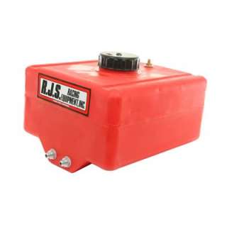 RJS Racing Equipment 10995 Fuel Cell, Drag Racing, Red Plastic, 12 