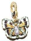 Jay Strongwater Butterfly Charm From the Charming Collection