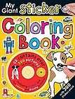 My Giant Sticker Coloring Book with CD 1