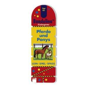 Bandolino Set 41 Pferde und Ponys Lern Spiel Spass   Kindergarten 