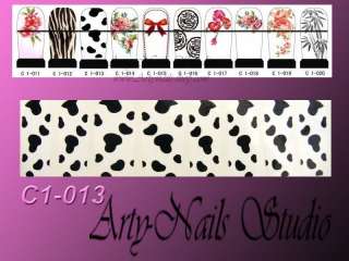 2011 ! water nail art sticker ,nail art decals C1 C8  
