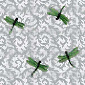 Mosaic Loft Arcadian Flight Refreshed Pattern 35 3/16 in. x 35 3/16 in 