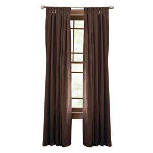   Tilled Soil Classic Cotton Tab Top Curtain 1593941 at The Home Depot