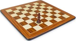 Palisander & Maple Wood Chess Board   2 1/4 Squares  