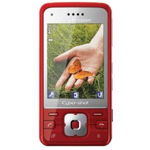 Sony Ericsson C903 Handy (5 MP, GPS, TV Out, UKW Radio) glamour red