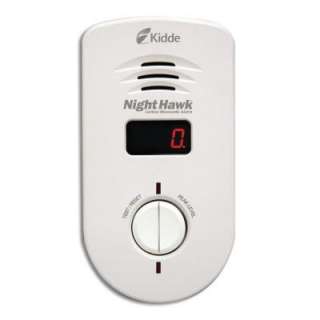 Plug In Carbon Monoxide Alarm with Battery Back Up and Digital Display 