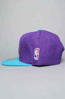 Mitchell & Ness The NBA Wool Snapback Hat in Purple  Karmaloop 