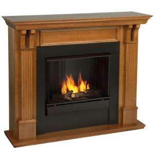 Real Flame Ashley Indoor 41.64 In. Oak Gel Fireplace 7100 O at The 
