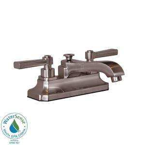   Handle Low Arc Bathroom Faucet in Brushed Nickel F3020 21 at The Home