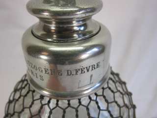 Antique French Seltzer Bottle VERITABLE SELTZOGENE D. FEVRE, 19th 