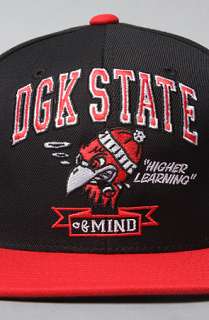 DGK The DGK State Of Mind Snapback Hat in Red and black : Karmaloop 