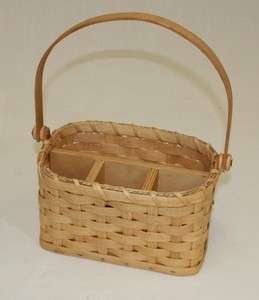 Amish Handcrafted Woven Reed Baskets  