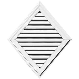 Find a Builders Edge 35 In. X 42 In. Diamond Gable Vent #001 White 