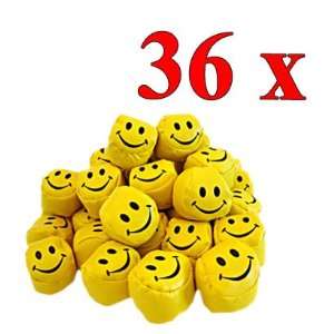 36er Pack Jonglierbälle Smiley  Küche & Haushalt