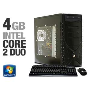 iBUYPOWER Gamer Power 921 Desktop PC   Intel Core 2 Duo E7500 2.93GHz 
